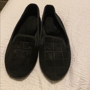 Tory Burch Cowley Slippers Black Size 8